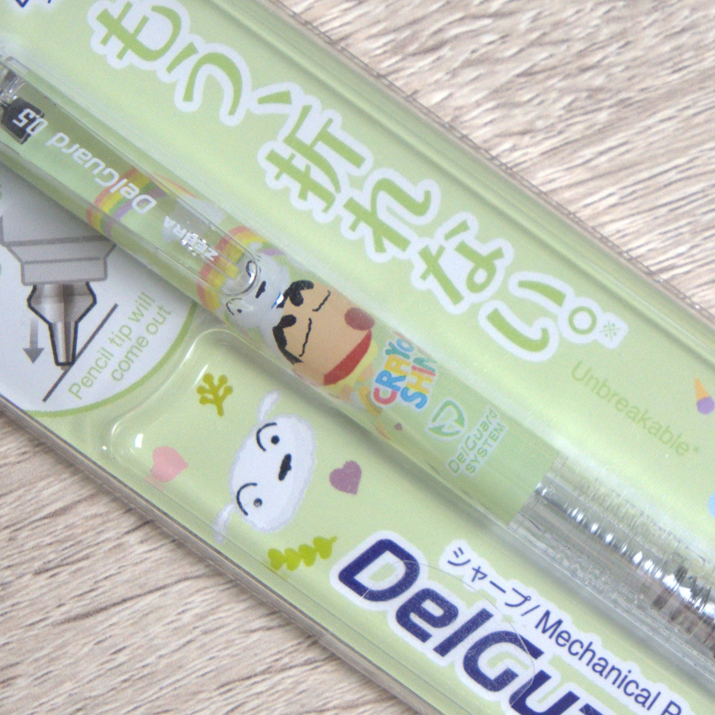 Crayon Shin-chan Mechanical Pencil Green
