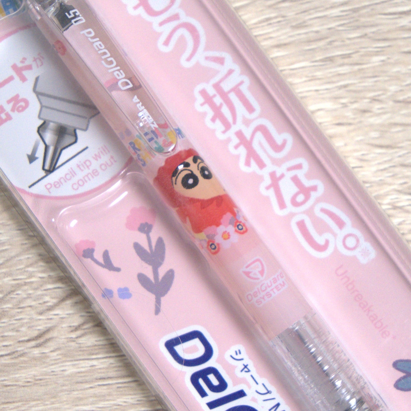 Crayon Shin-chan Mechanical Pencil Pink