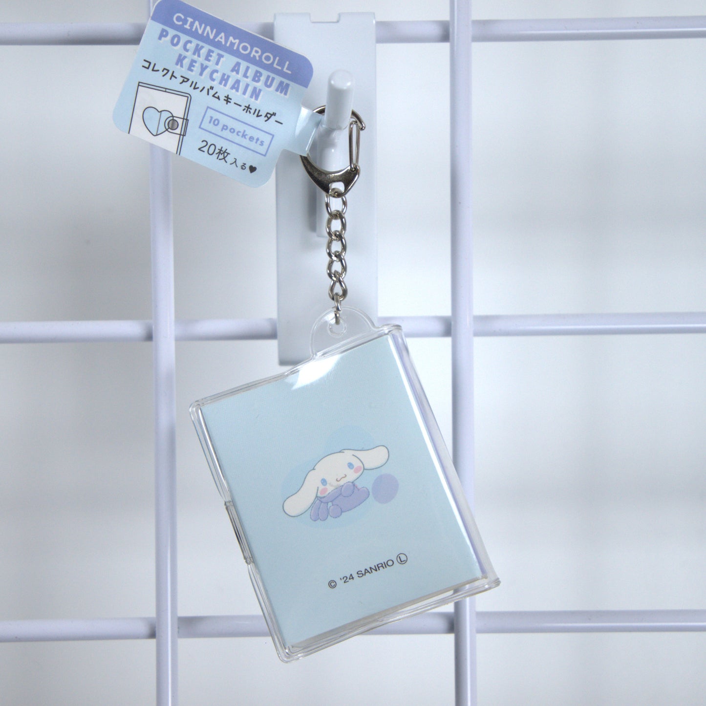 Cinnamoroll Sanrio Mini Photo Album Keychain