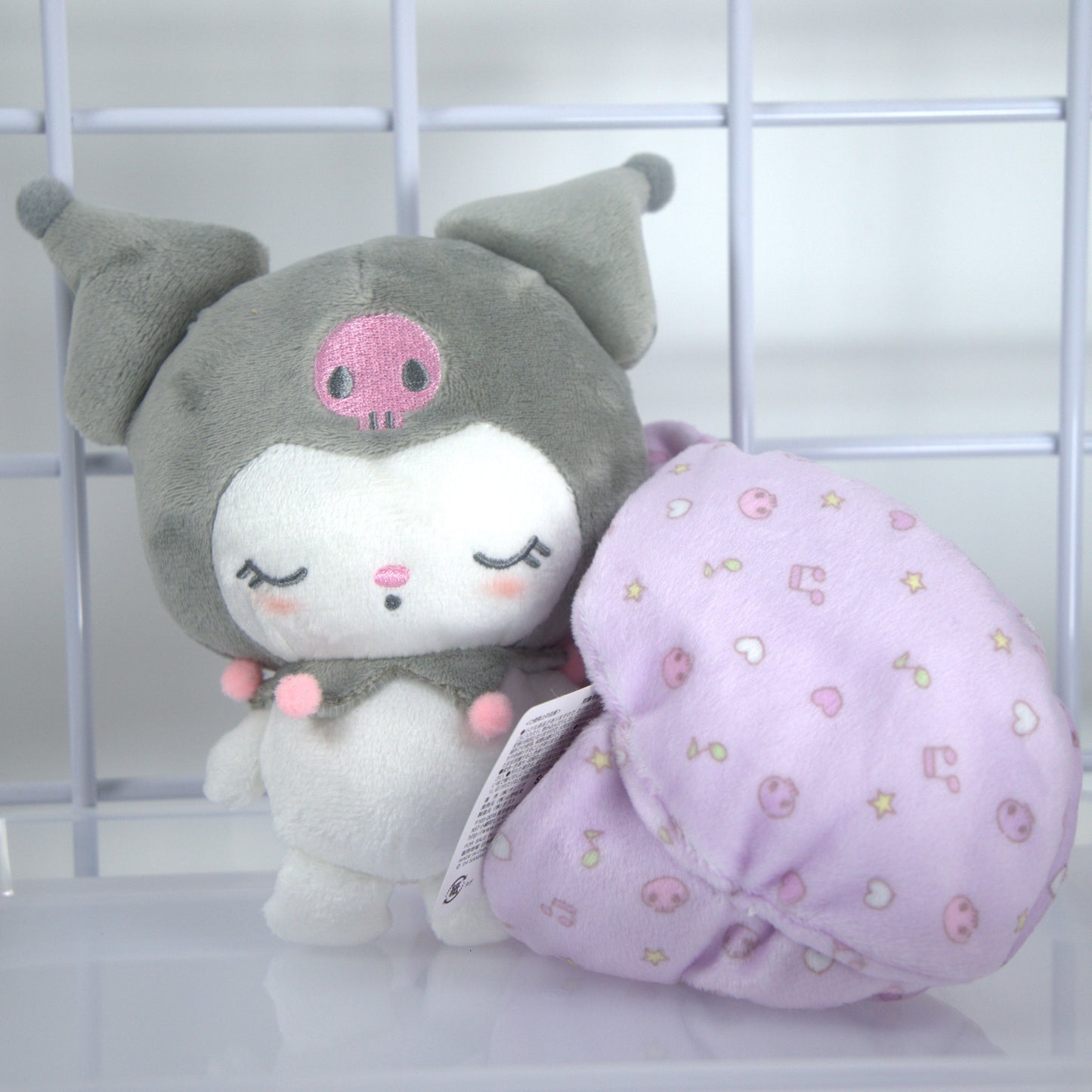 Kuromi Sanrio Sleeping Plush Small