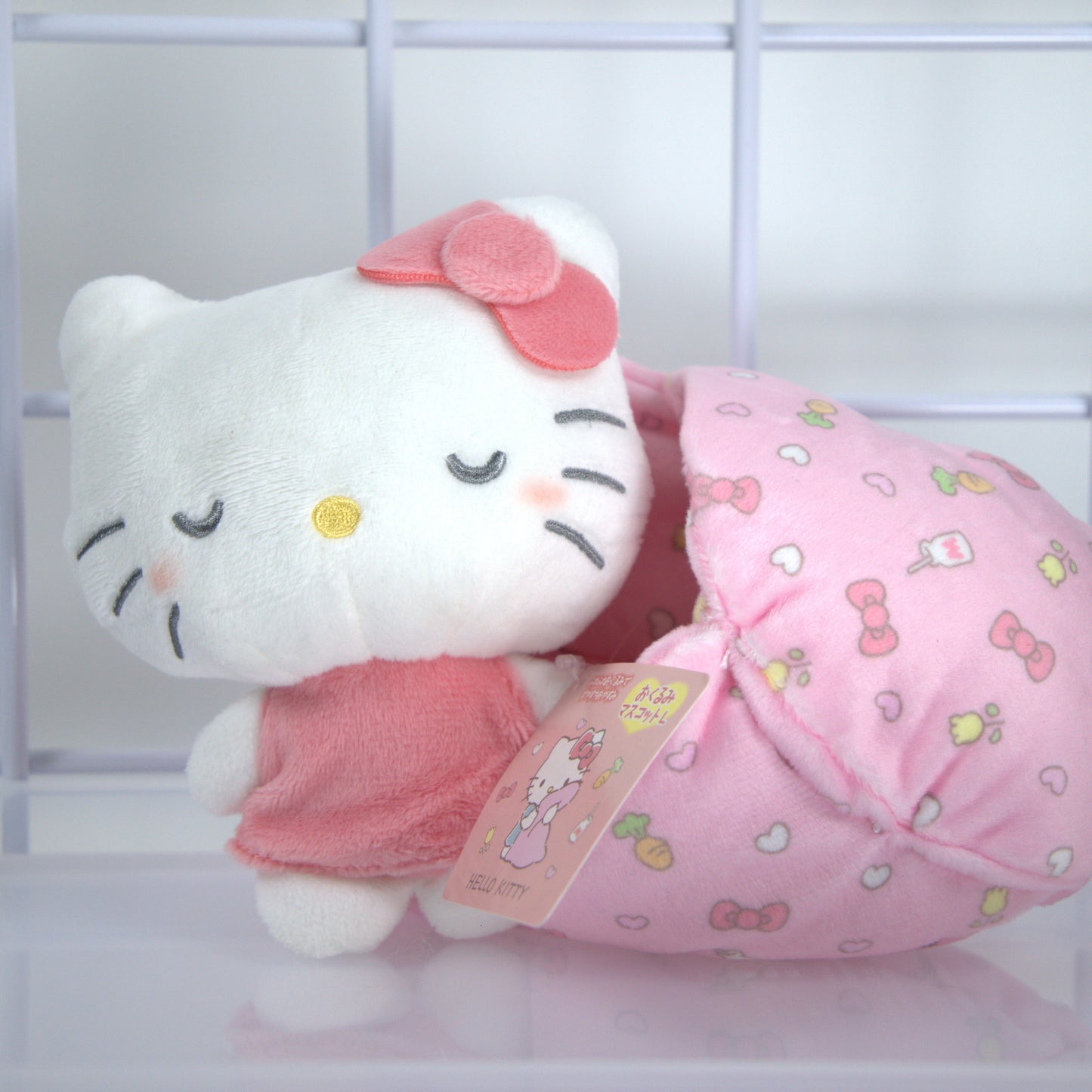 Hello Kitty Sanrio Sleeping Plush Small