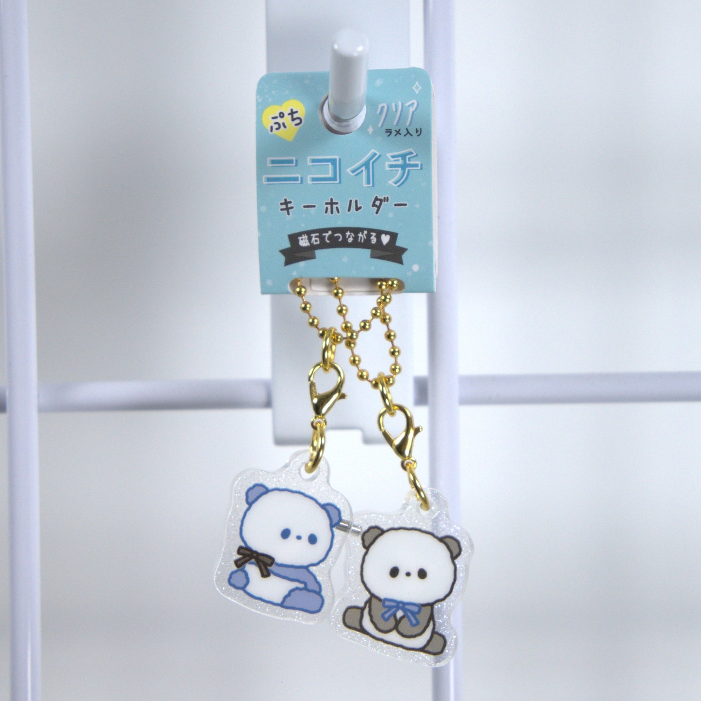 Crux Tarochans Acrylic Double Keychain Pandas