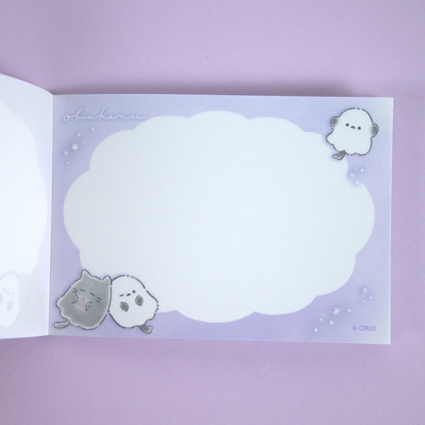 Crux Obakenu Memo Pad