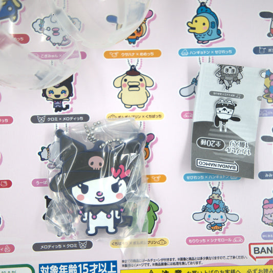 Kuromi Tamagotchi Sanrio Bandai Gashapon Keychain