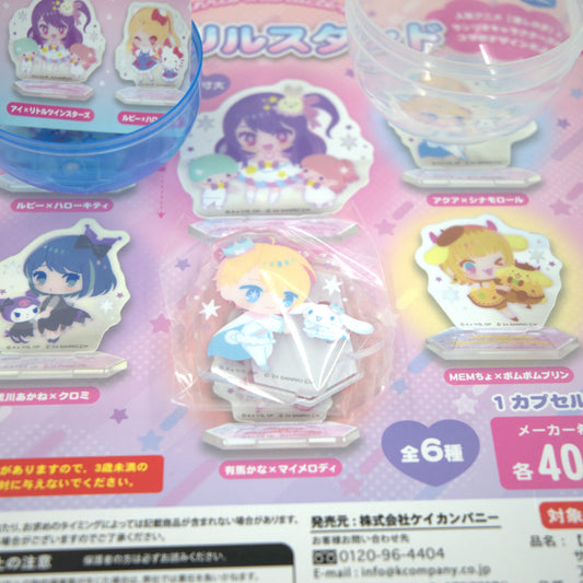 Oshi No Ko Cinnamoroll Sanrio Acrylic Stand Gashapon