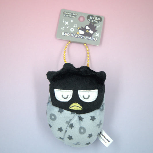 Badtz-Maru Sanrio Sleeping Plush Keychain