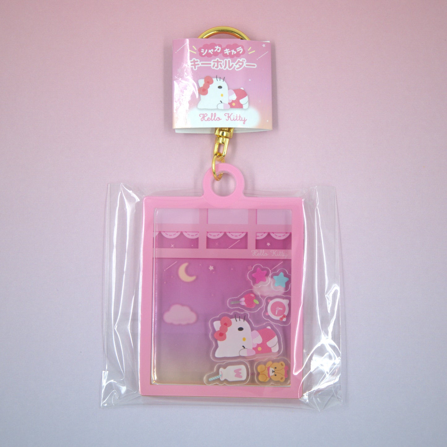 Hello Kitty Sanrio Acrylic Window Keychain