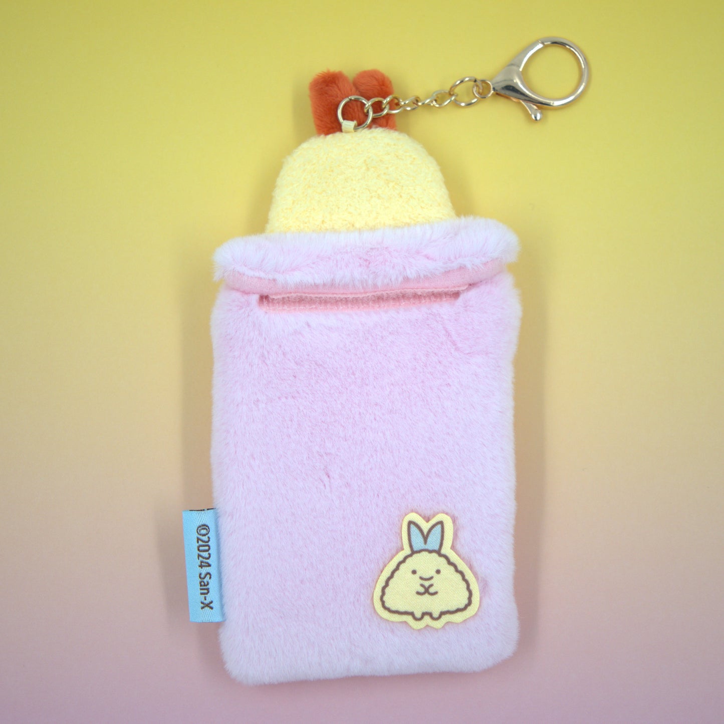 Ebifurai No Shippo Sumikkogurashi Photo Card Holder Keychain