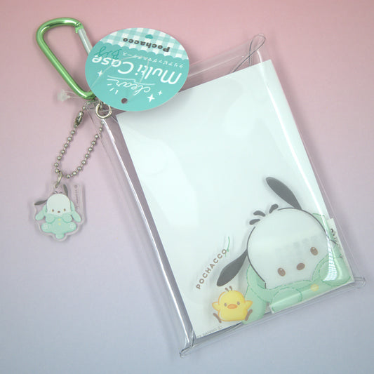 Pochacco Sanrio Pouch Photo Keychain