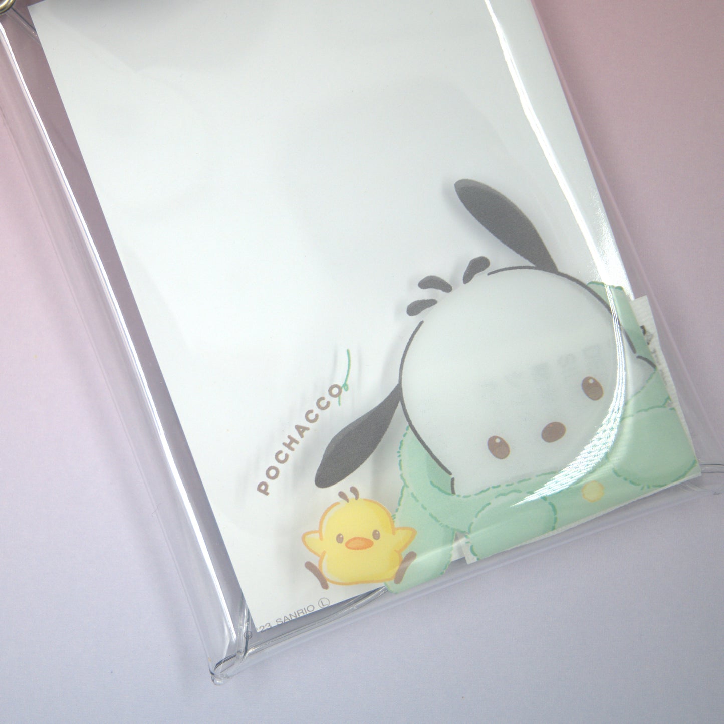 Pochacco Sanrio Pouch Photo Keychain