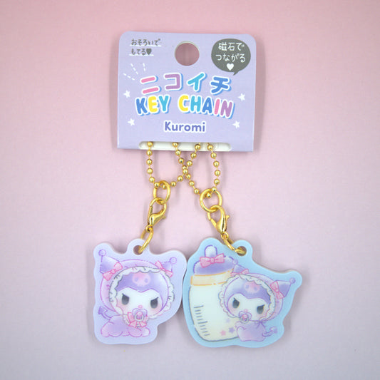 Kuromi Sanrio Double Kaychain Baby