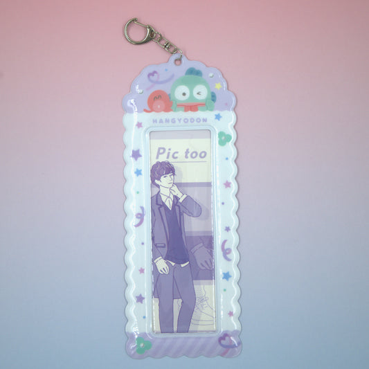 Hangyodon Sanrio Photo Booth Picture Holder Keychain