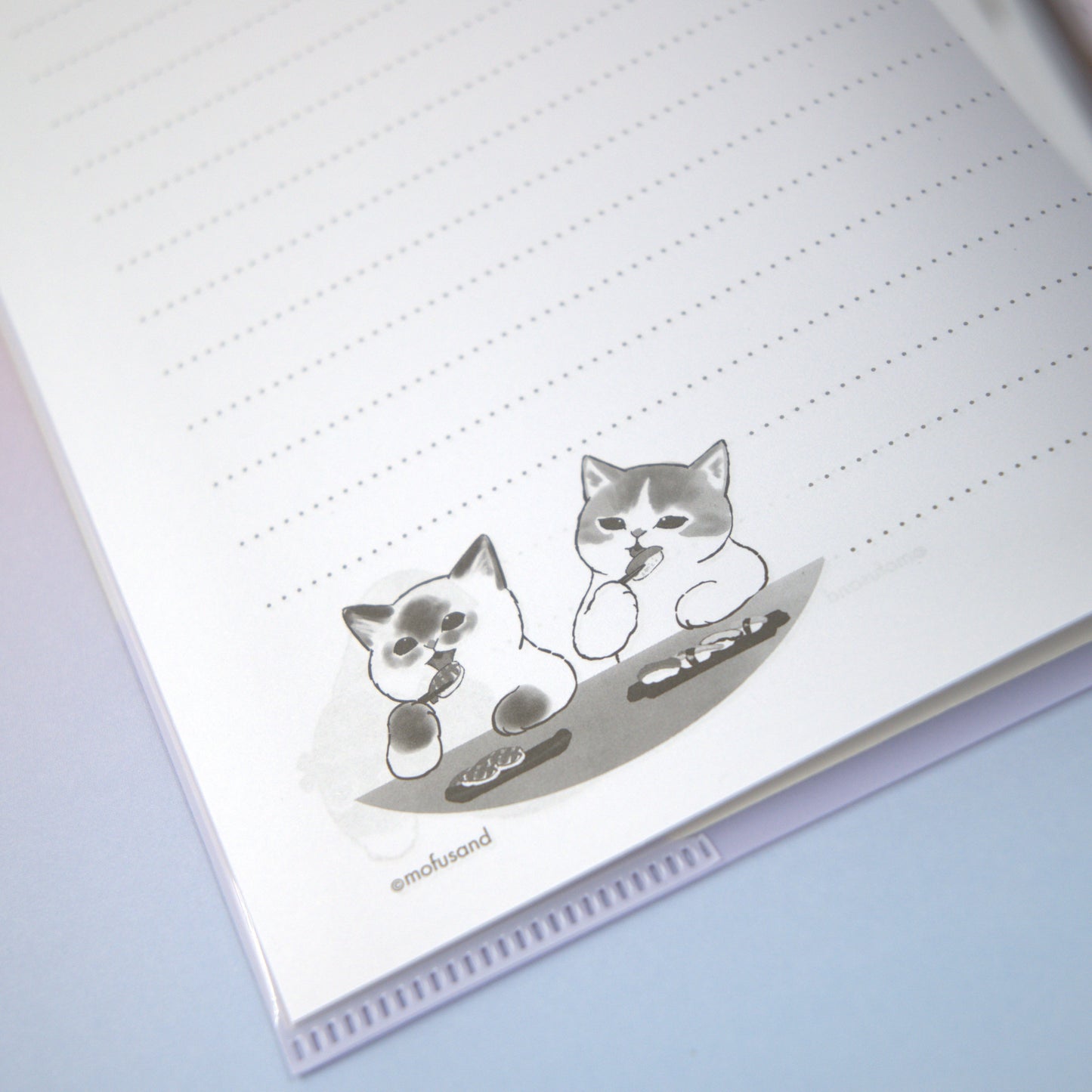 Mofusand Lined Paper Notebook