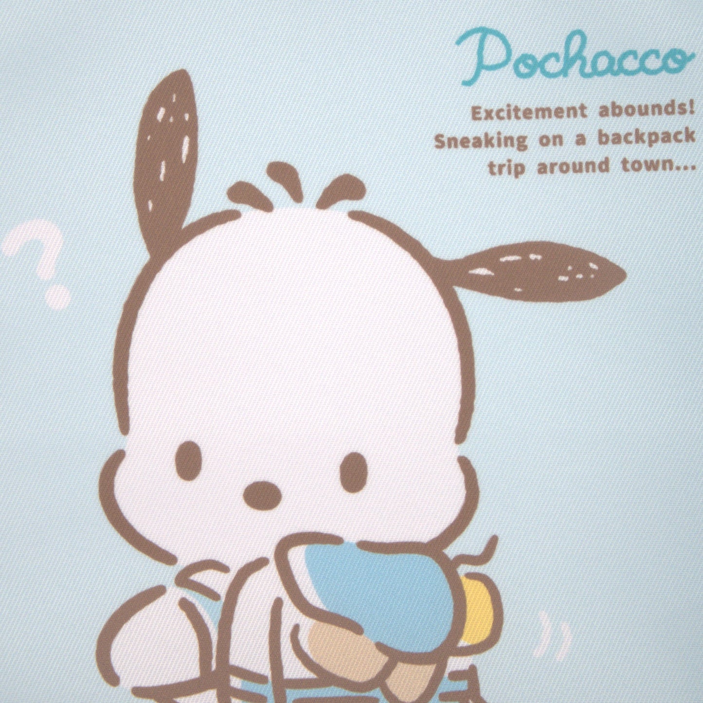 Pochacco Drawstring Bag School Day