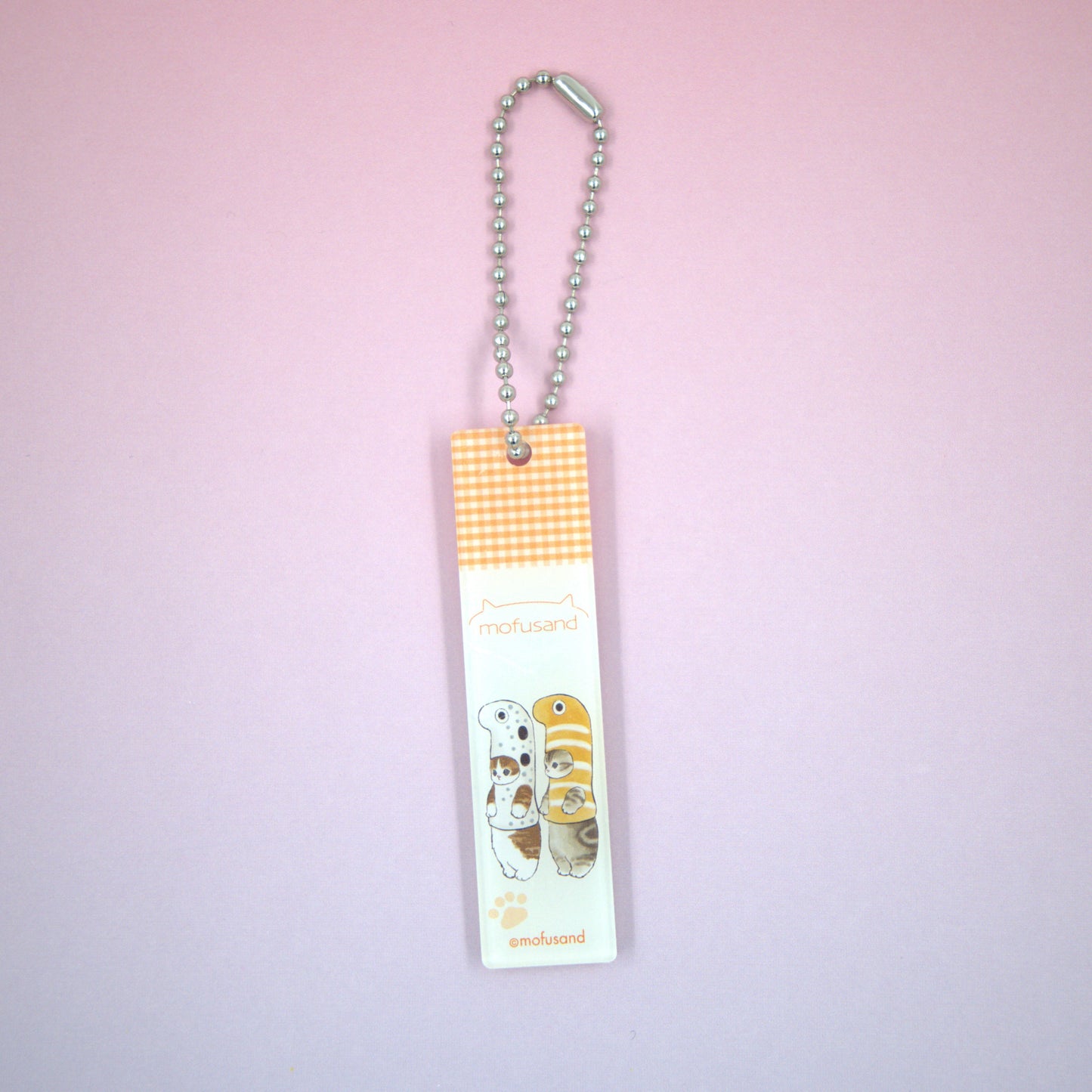 Mofusand Acrylic Keychain Orange