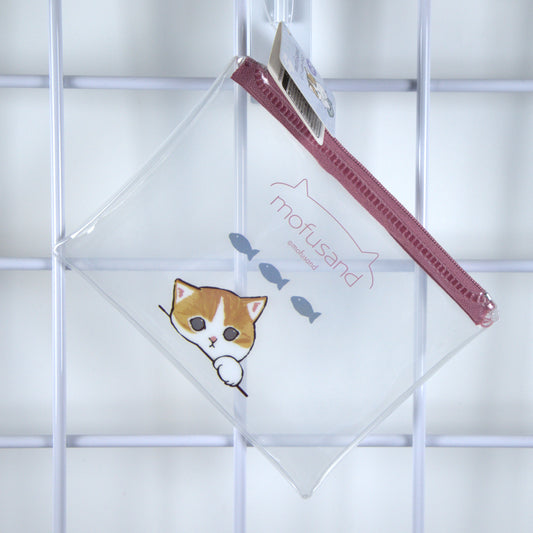 Mofusand Clear Zipper Pouch