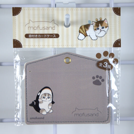 Mofusand Badge Pass Holder Whale