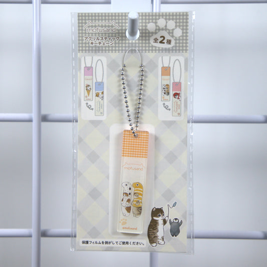 Mofusand Acrylic Keychain Orange