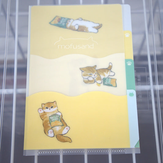 Mofusand A6 3 Pocket Folder