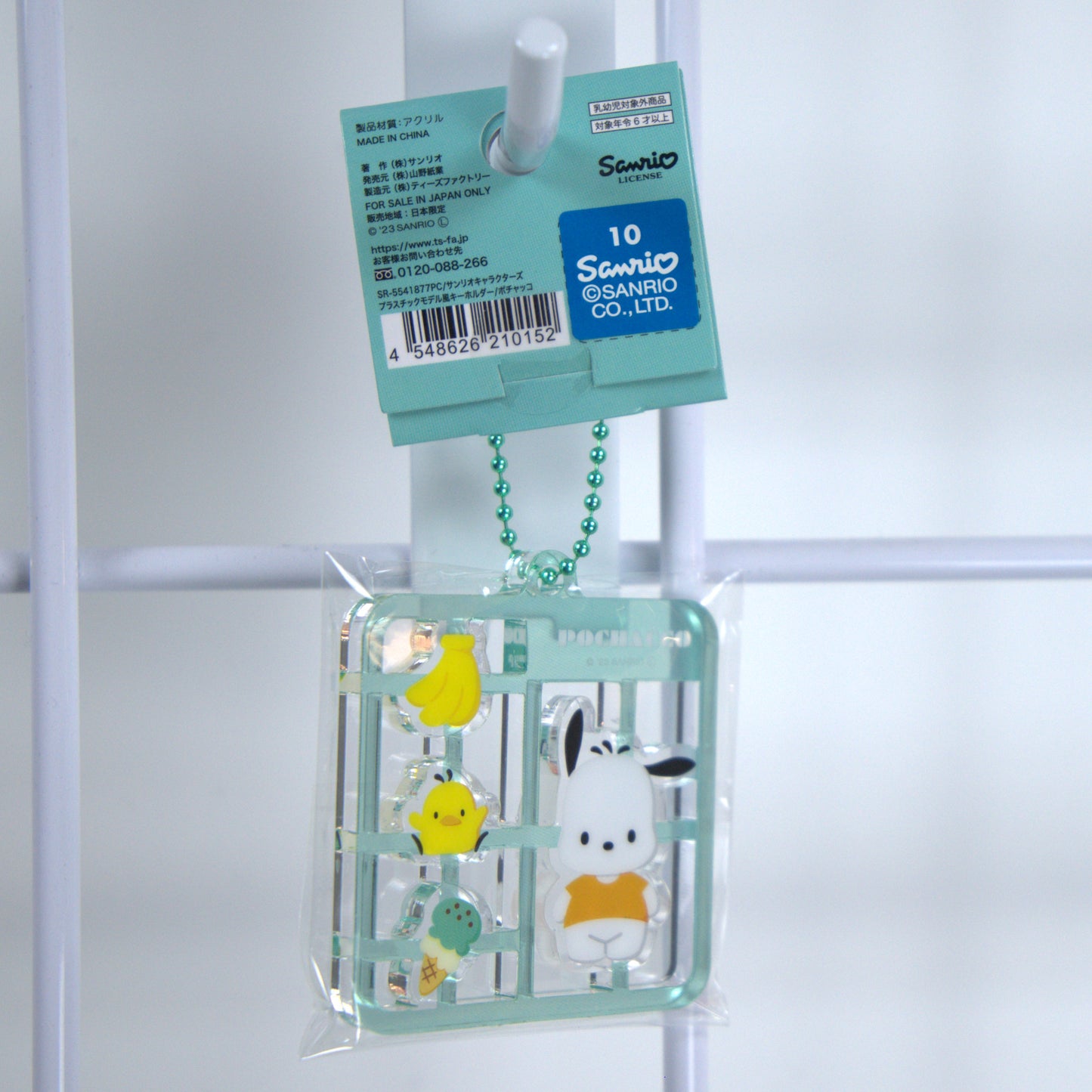 Pochacco Sanrio Acrylic Keychain Pi Chan