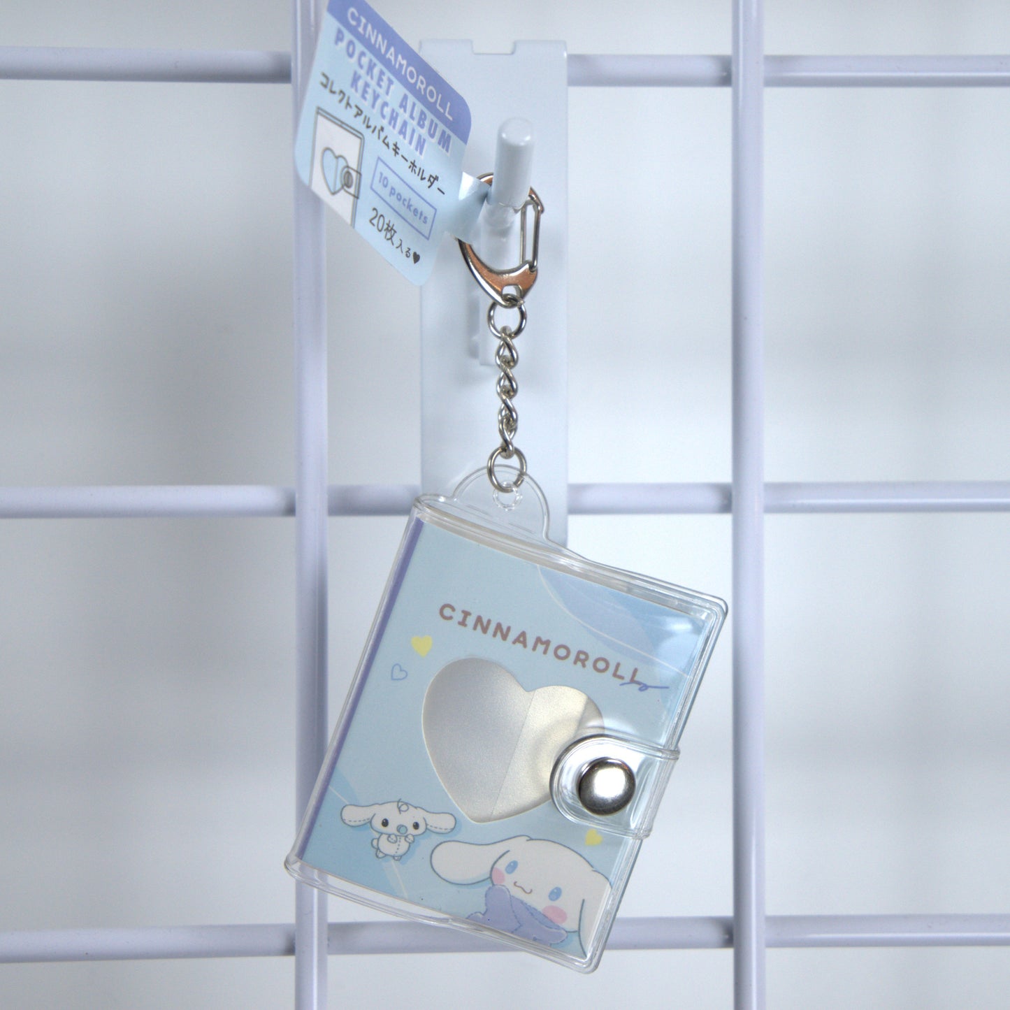 Cinnamoroll Sanrio Mini Photo Album Keychain