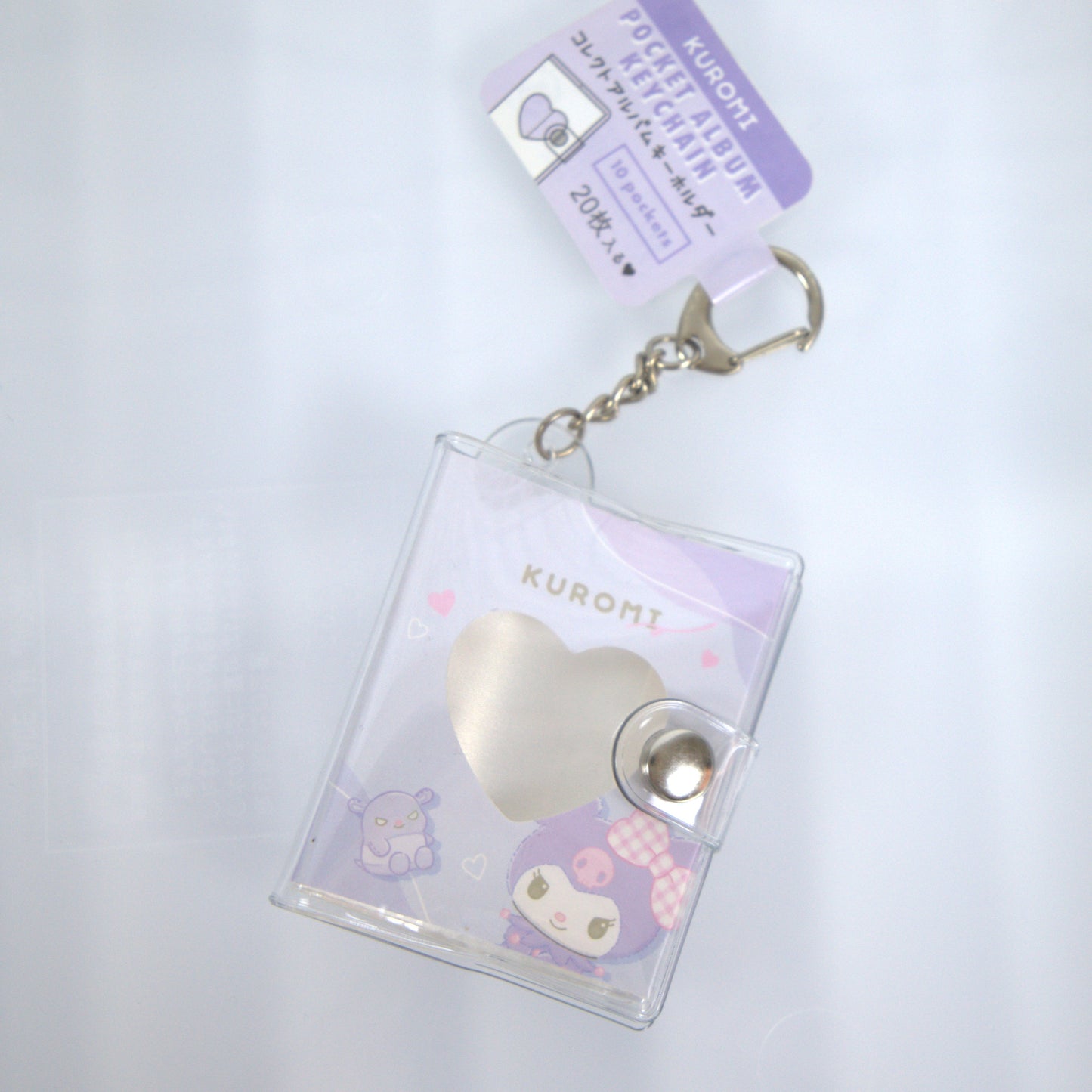 Kuromi Sanrio Mini Photo Album Keychain