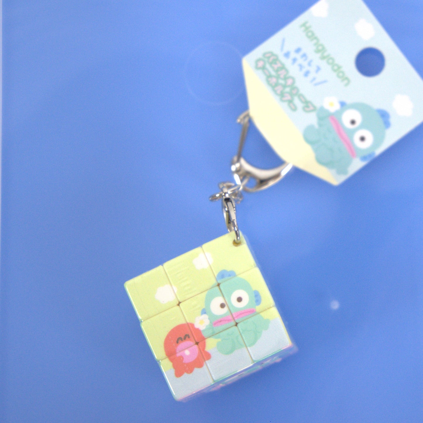 Hangyodon Sanrio Rubix Cube Keychain