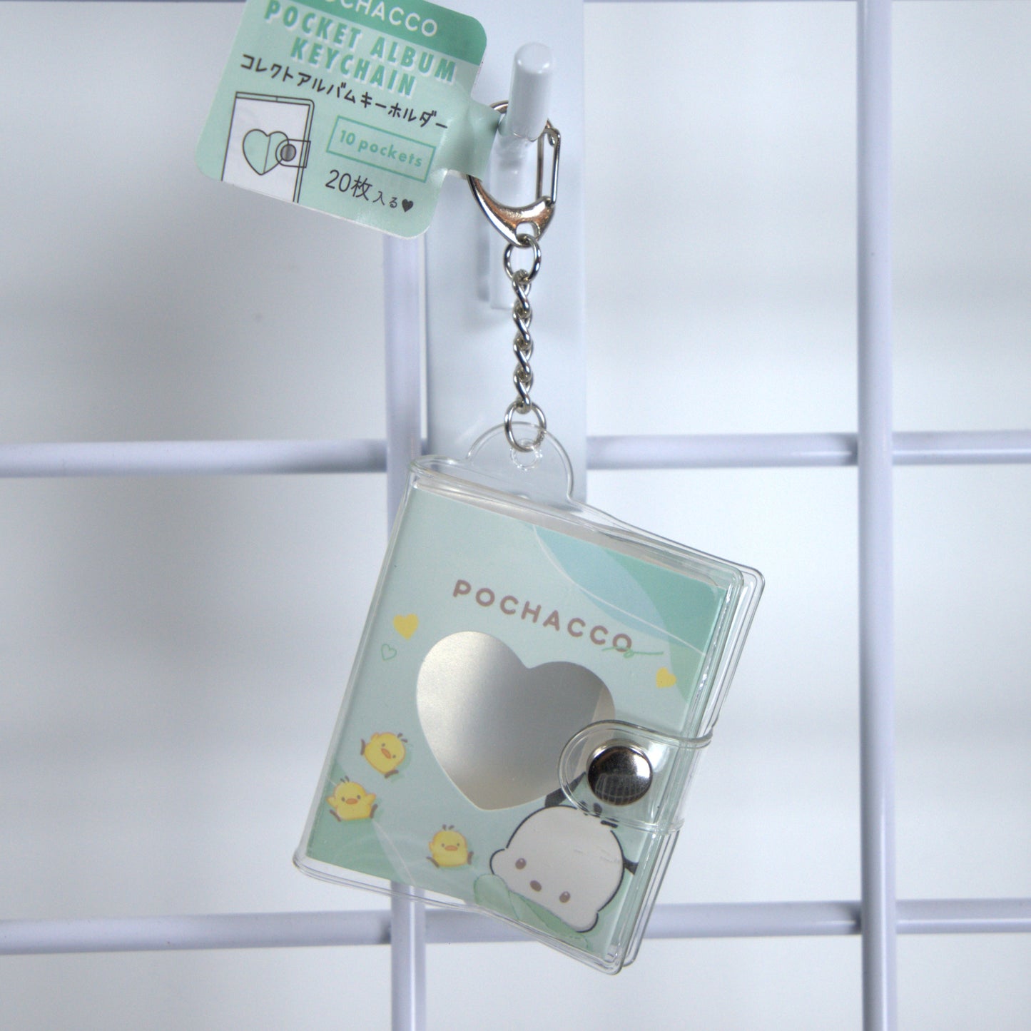 Pochacco Sanrio Mini Photo Album Keychain