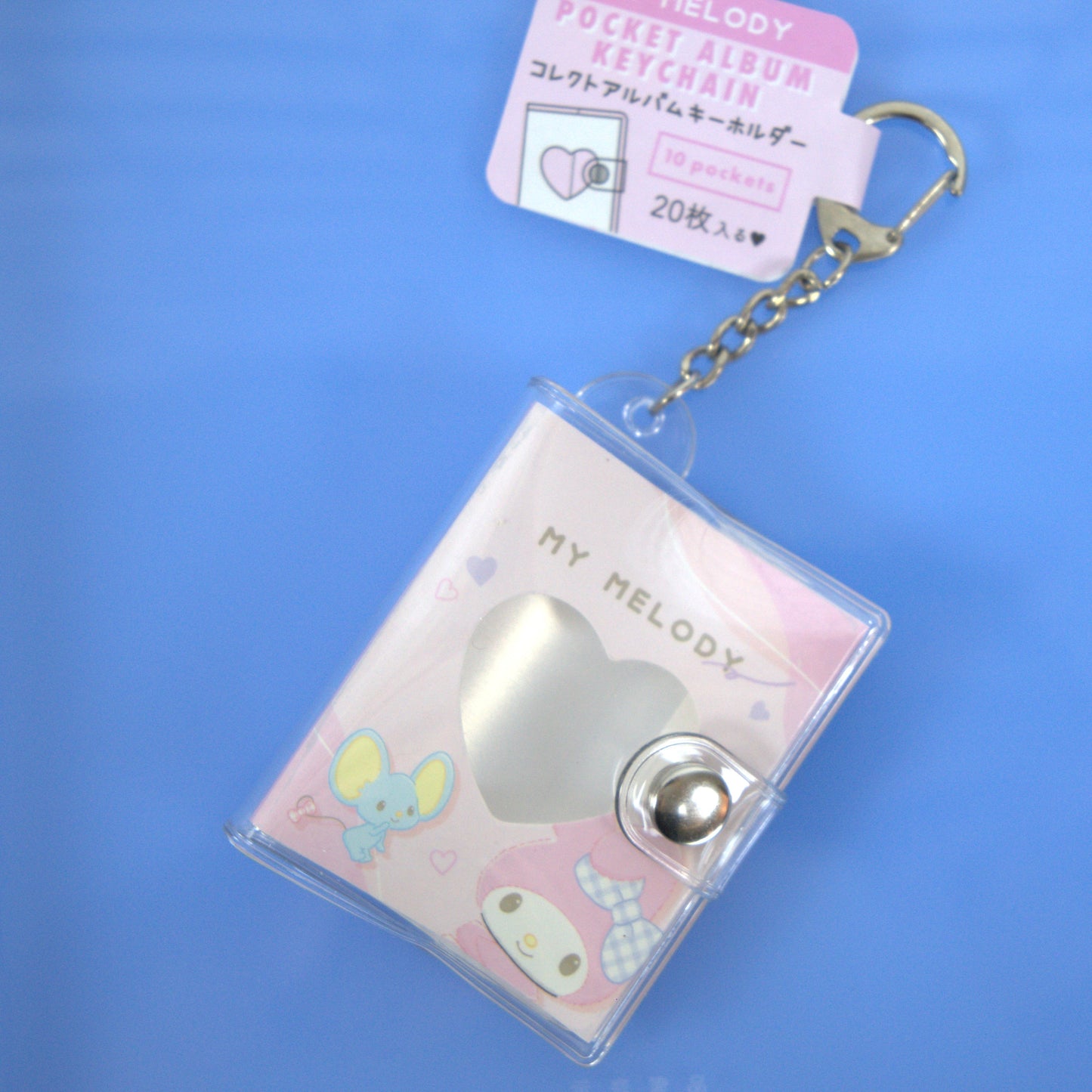 My Melody Sanrio Mini Photo Album Keychain