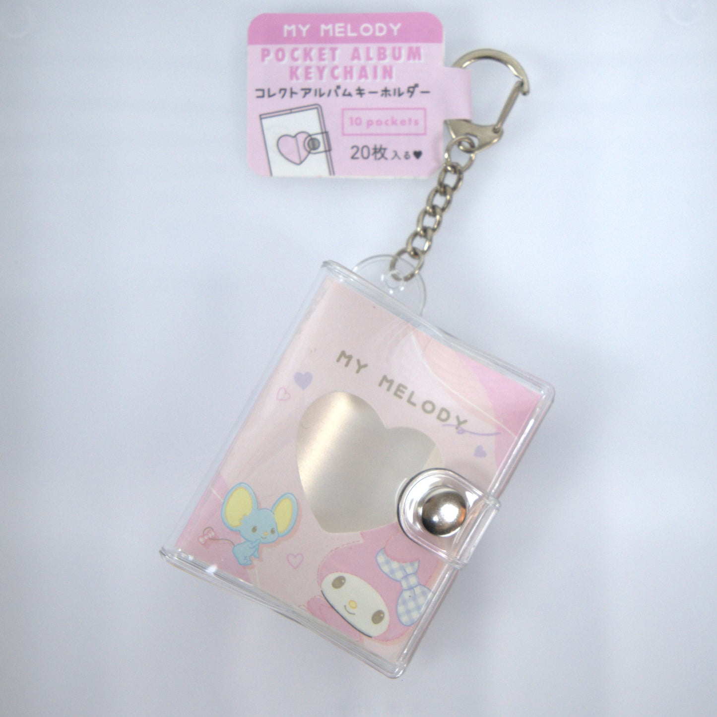 My Melody Sanrio Mini Photo Album Keychain