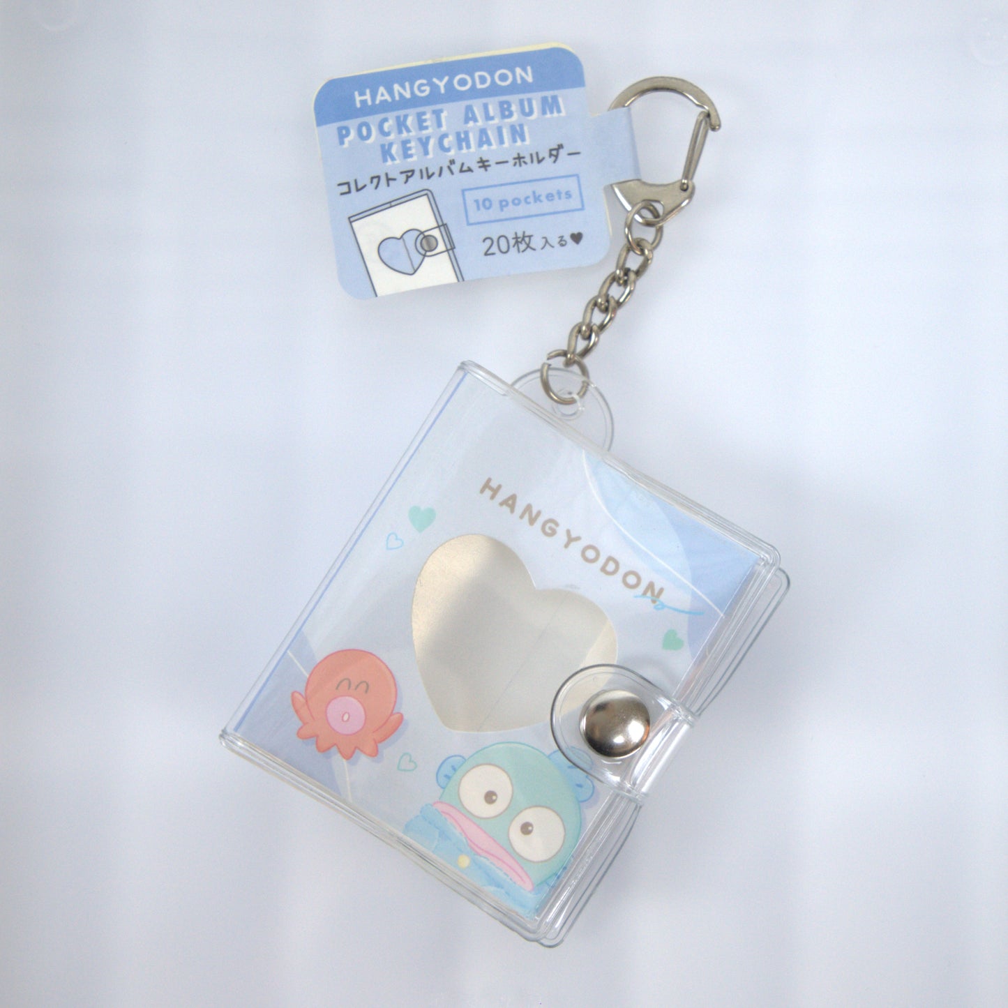 Hangyodon Sanrio Mini Photo Album Keychain
