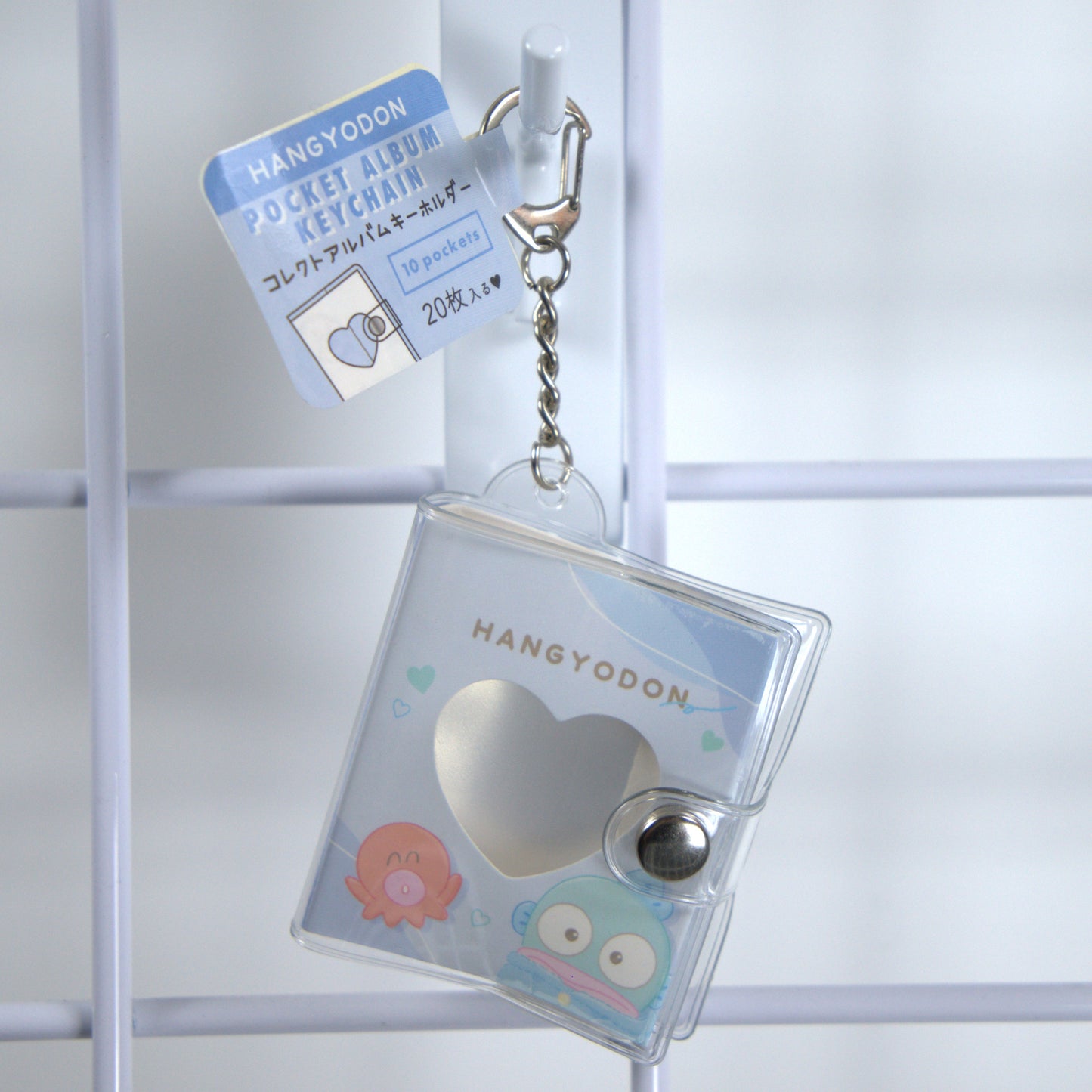 Hangyodon Sanrio Mini Photo Album Keychain
