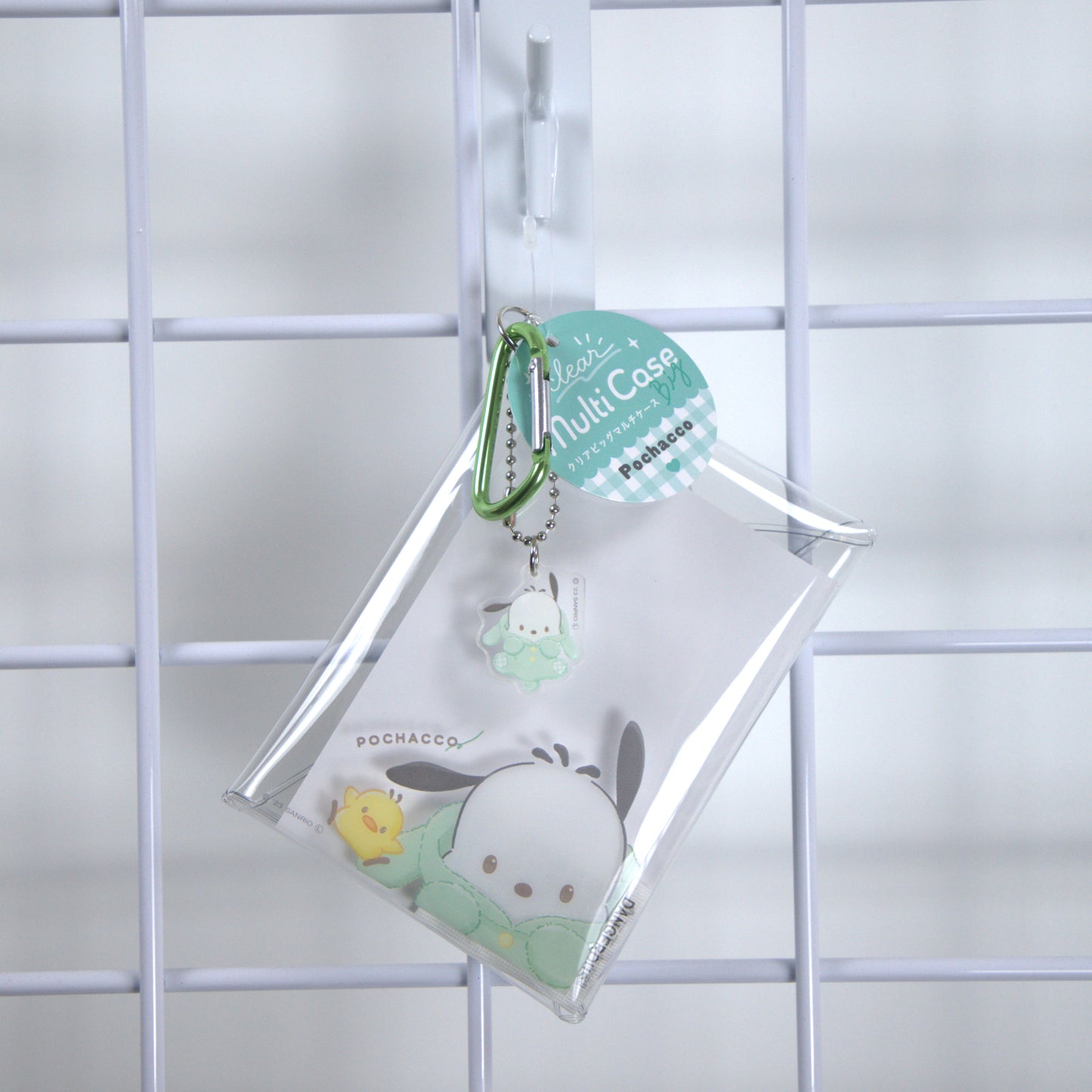 Pochacco Sanrio Pouch Photo Keychain