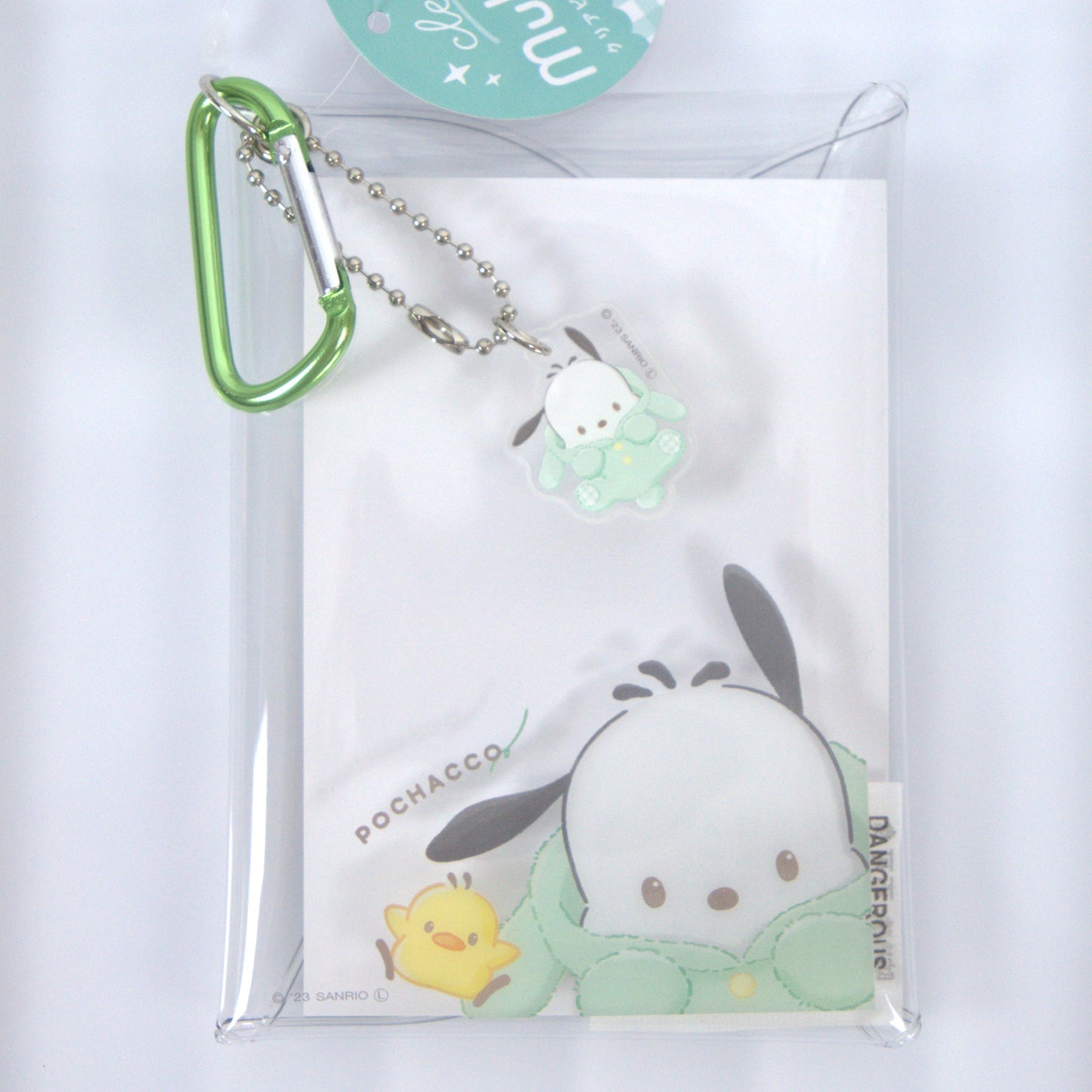 Pochacco Sanrio Pouch Photo Keychain