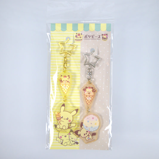 Pikachu Pichu Pokemon Acrylic Double Keychains