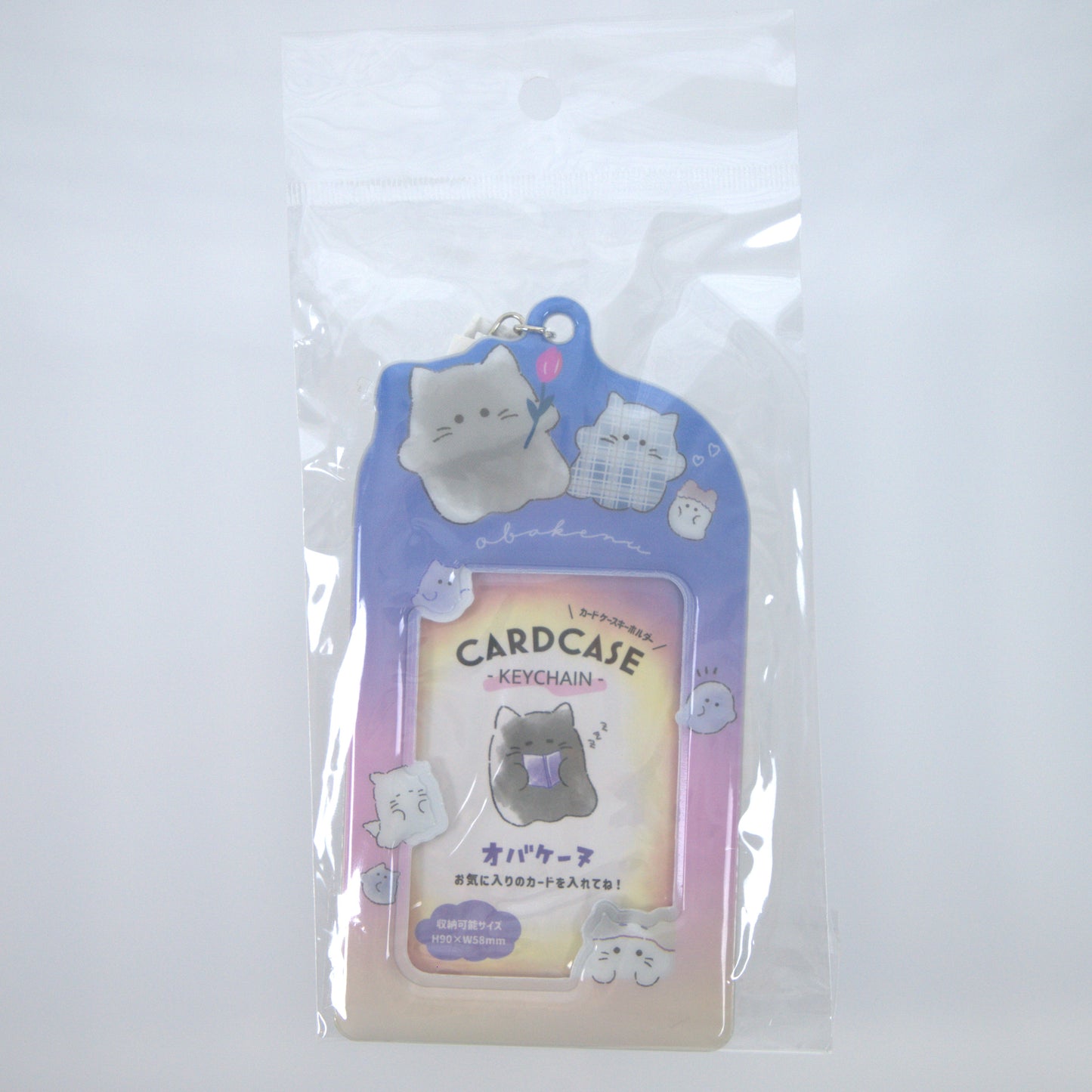 Crux Obakenu Photo Card Holder Keychain Diverse Characters