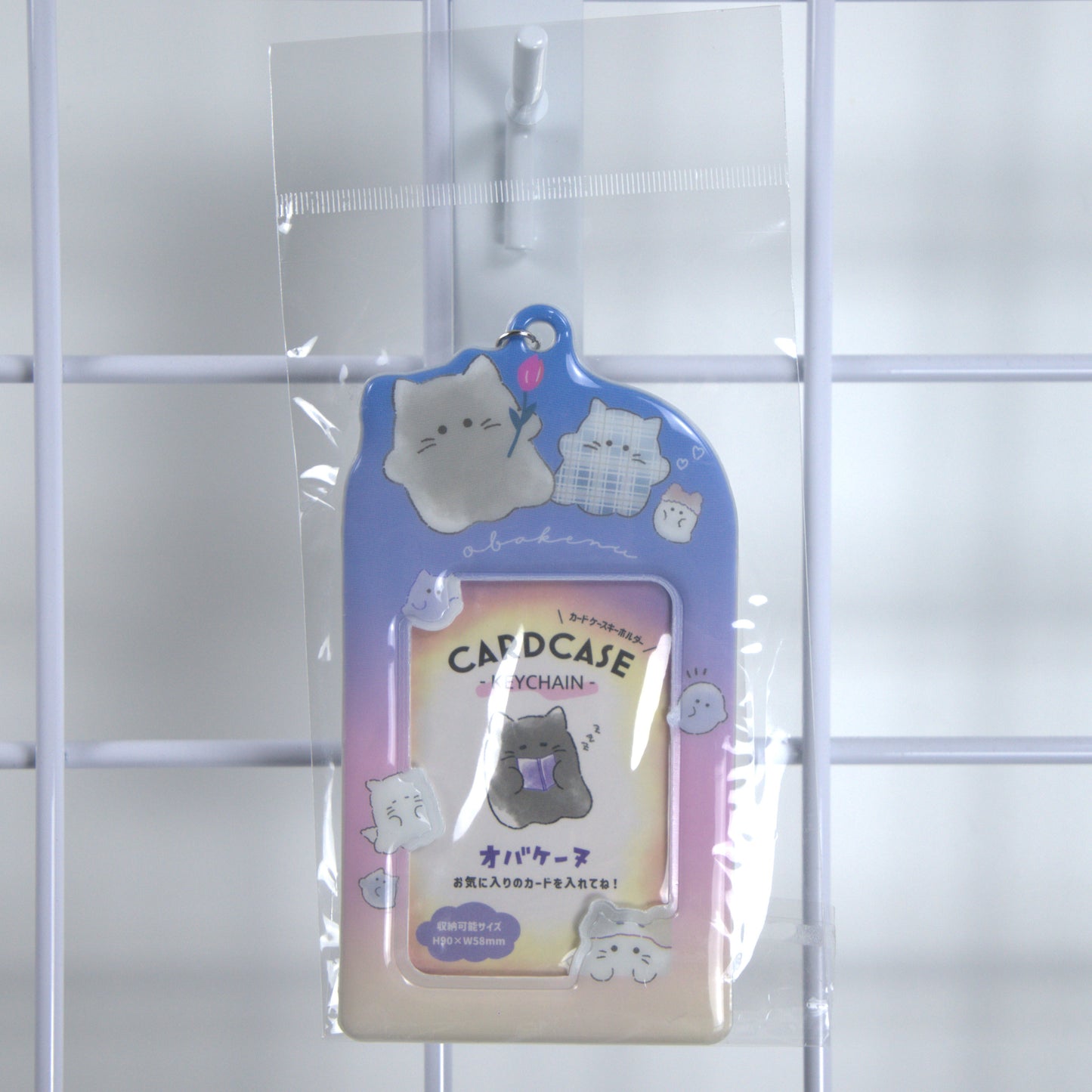 Crux Obakenu Photo Card Holder Keychain Diverse Characters