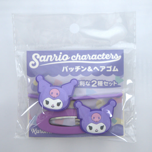 Kuromi Sanrio Hair Accessory Set