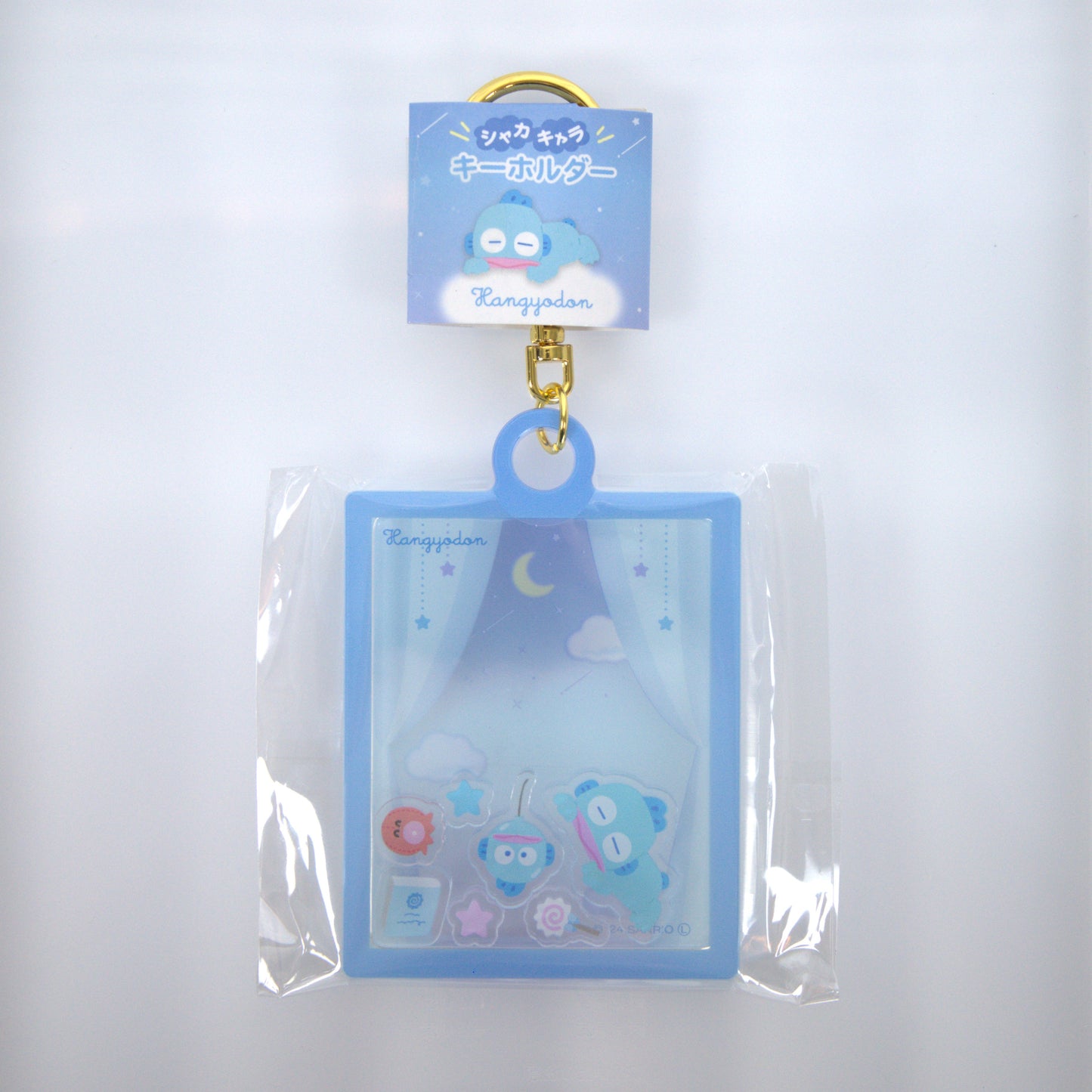 Hangyodon Sanrio Acrylic Window Keychain