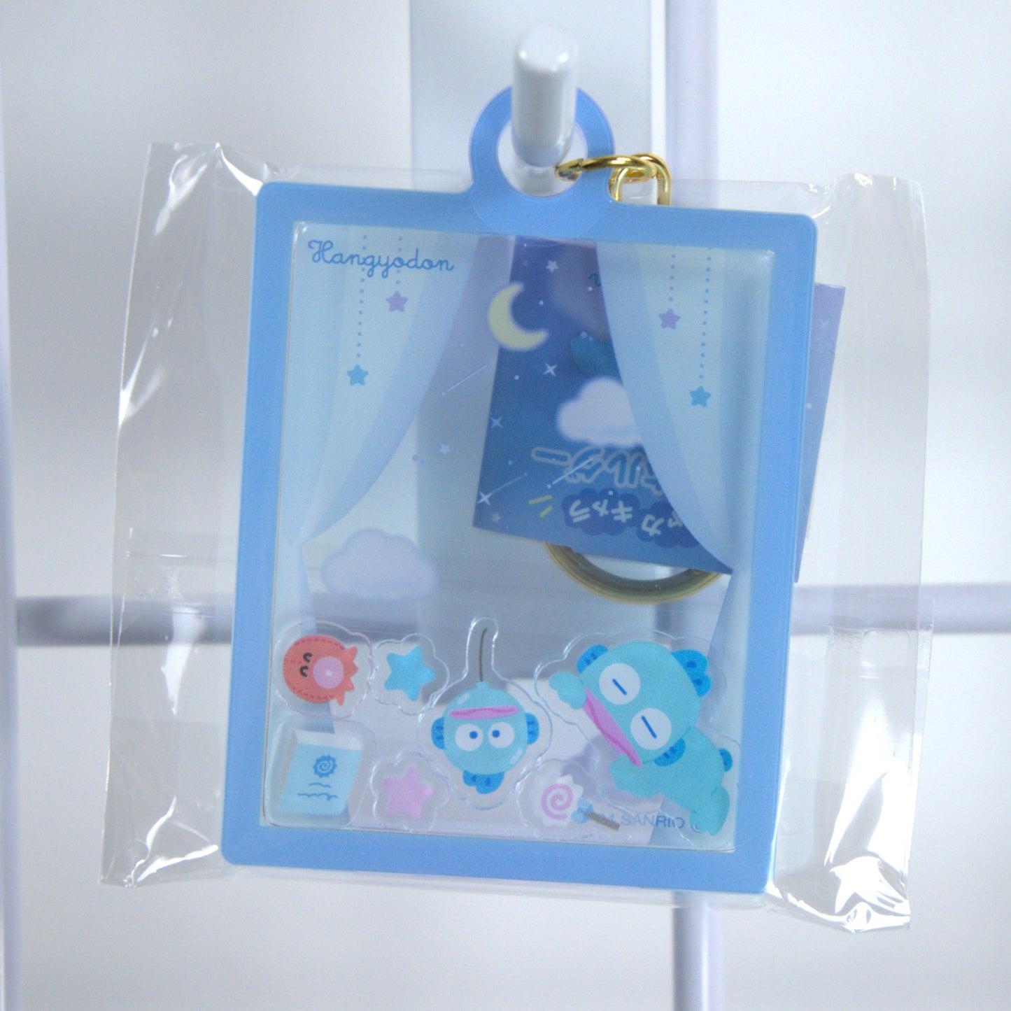 Hangyodon Sanrio Acrylic Window Keychain