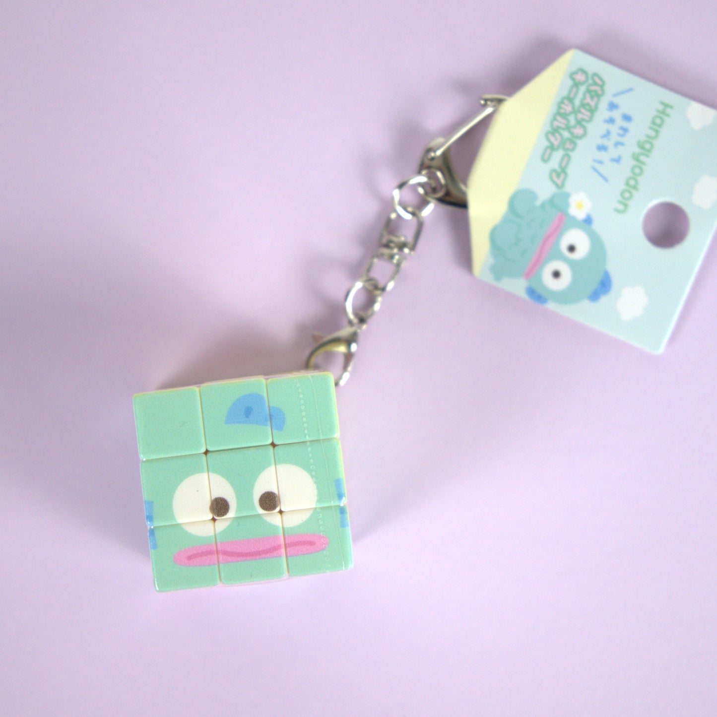 Hangyodon Sanrio Rubix Cube Keychain