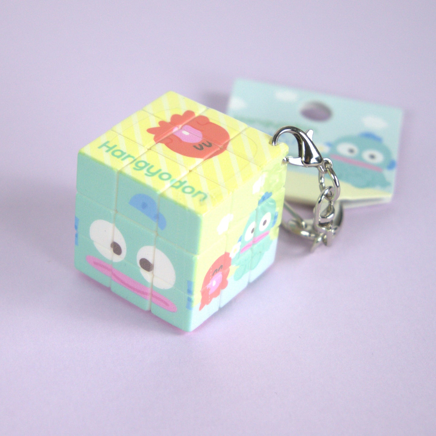 Hangyodon Sanrio Rubix Cube Keychain