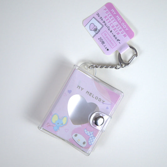 My Melody Sanrio Mini Photo Album Keychain